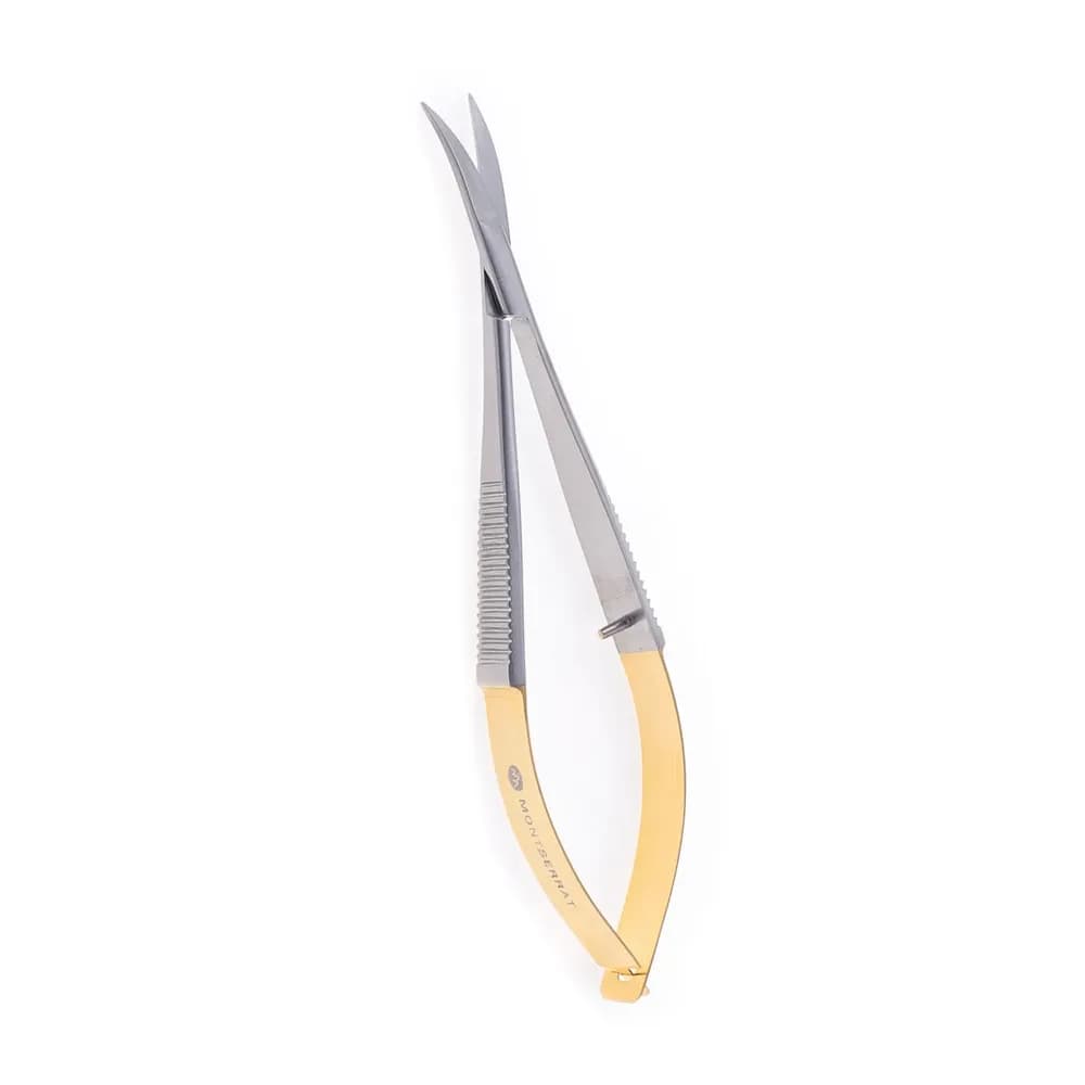 Tesoura Castroviejo 10 cm Curva c/ Vídea