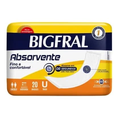 Bigfral Absorvente Geriátrico PCT C/20UN-20461-0