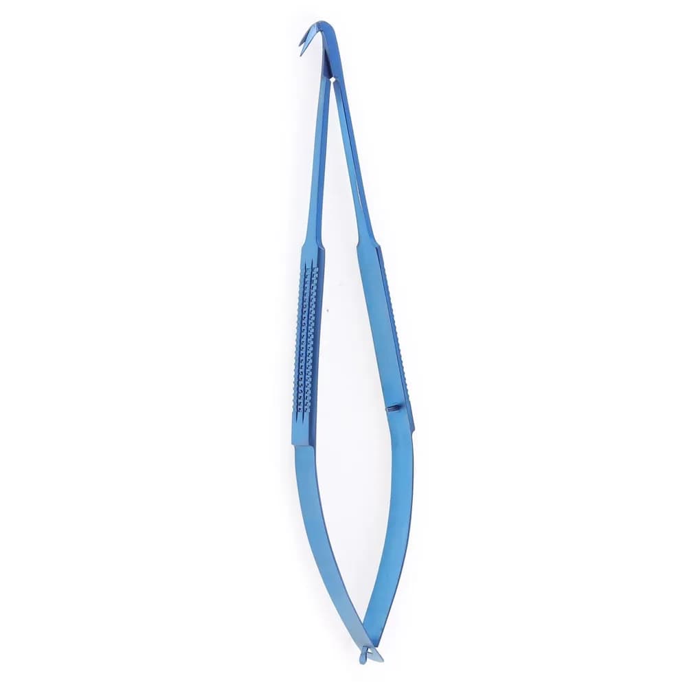 Tesoura Coronariana 18 cm 125° Titânio