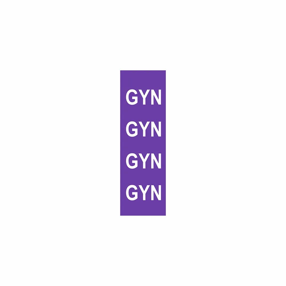 Fita Adesiva 1/4 GYN Roxo/Branco