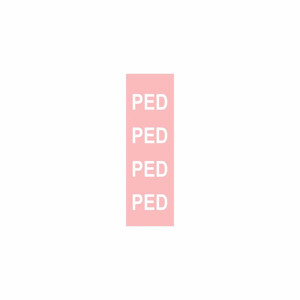Fita Adesiva 1/4 PED Rosa Bebe / Branco