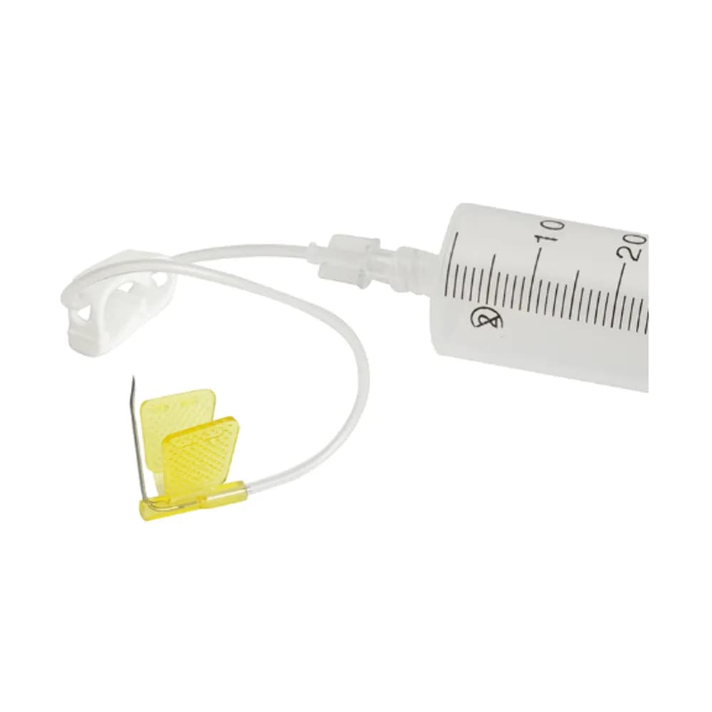 Agulha de Huber BeCare 20G/25MM CX C/50 UN