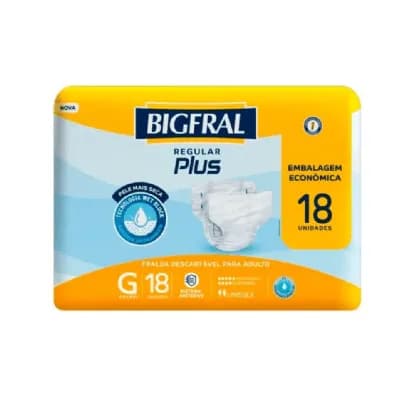 Bigfral Plus Econômica TAM G PCT C/18UN - 20391-1