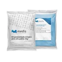 Kit Cirúrgico Paramentação Periodontia Padrão Azul Claro 30GR