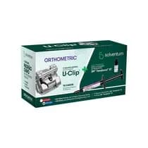 Kit Bráquete Metálico U-Clip 0.022 10 Casos + Tubos + Sequência Arcos + Adesivo e Primer