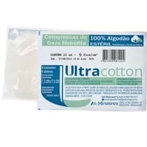 Compressa de Gaze Estéril 9 Fios - Ultracotton