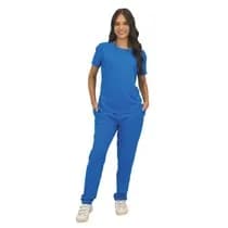 Pijama Cirúrgico Feminino Funcolors Azul