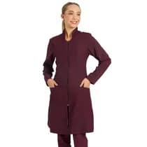 Jaleco Feminino Dupla Face Marsala e Rosa - Funwork
