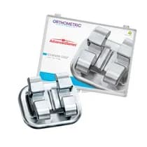 Bráquete Metálico Edgewise Advanced Series 0,022 - 01 caso - Orthometric