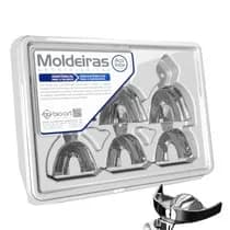 Moldeira Lisa Adulto Inox Para Dentado