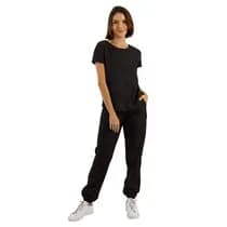 Pijama Cirúrgico Feminino Versatile Preto