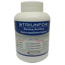 Resina Acrílica Termopolimerizável Pó 1Kg - Triunfo