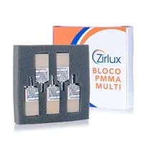 Bloco CAD/CAM PMMA C14 Multi Cor Cerec - Zirlux