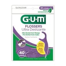 Fio Dental Gum Flosser Ultra Deslizante