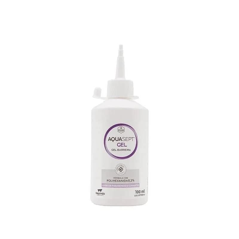 AQUASEPT Gel, Barreira com Polihexanida PHMB de 100ml ou 250ml da Walkmed - Unidade