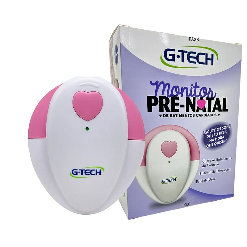 Monitor Portátil Pré-natal de Batimentos Cardíacos - G-tech