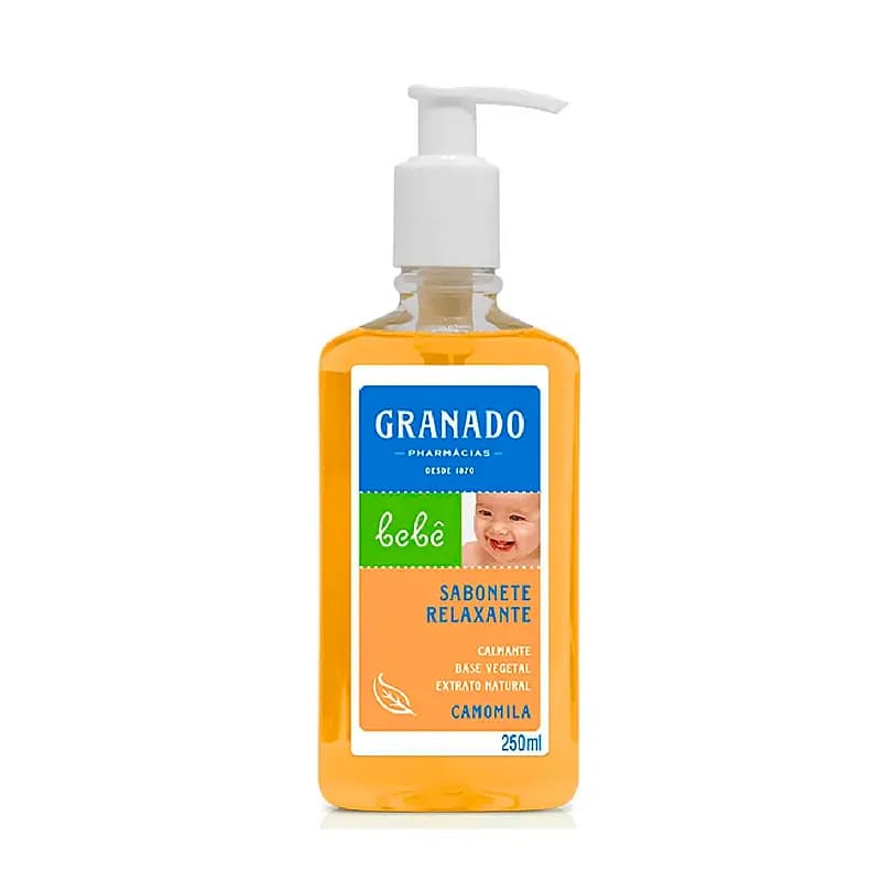 Sabonete Líquido para Bebê de Glicerina, Camomila de 250ml da Granado - Unidade