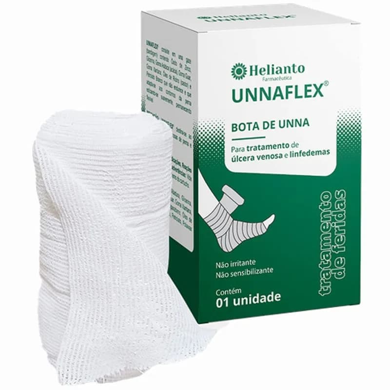 Bota de Unna Elástica Unnaflex 10,2cm x 9,14m - Helianto
