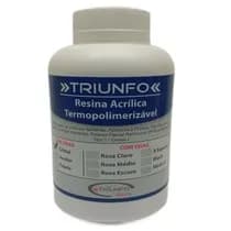 Resina Acrílica Termopolimerizável Pó 225G - Triunfo