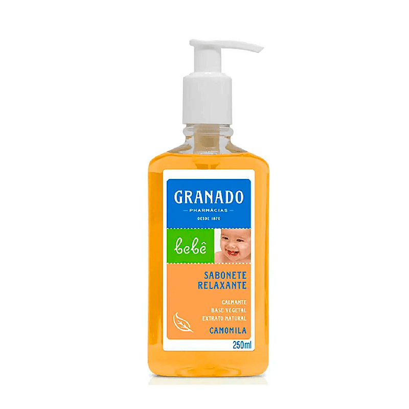 Sabonete Líquido para Bebê de Glicerina, Camomila de 250ml da Granado - Unidade