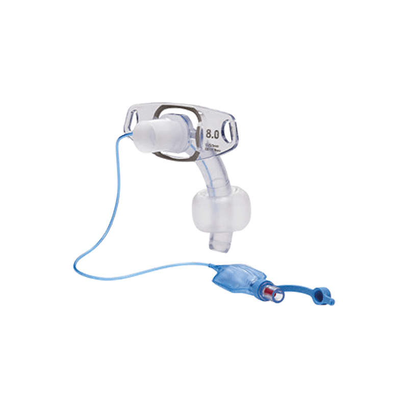Cânula de traqueostomia com cuff BLUselect da Portex - caixa com 10 unidades
