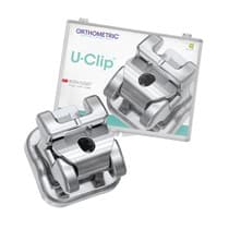 Kit Bráquete de Aço Autoligado U-Clip Roth 022 - Orthometric