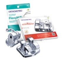 Kit Promocional Bráquete de Aço Advanced Series Roth 022 1 Caso + Arcos + Tubos - Orthometric