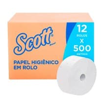 Papel Higiênico Folha Simples Rolo Jumbo - Scott®