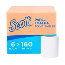 Papel Toalha Essential Folha Dupla Rolo - Scott®