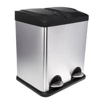 Lixeira de Inox Duo Coleta 30L – Biovis