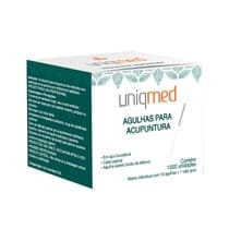 Agulha para Acupuntura 0,25X50mm - Uniqmed