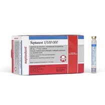 Anestésico Septanest Articaína 4% com Epinefrina 1:100.000 - Septodont