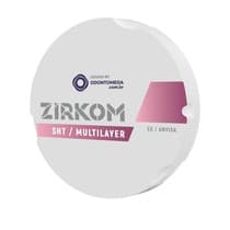 Disco de Zircônia Shtm para Sistema ZZ de Cad/Cam D95 X H22mm - Odontomega