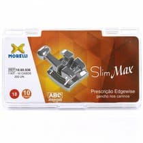 Bráquete de Aço Edgewise Slim Max 018 Kit - Morelli