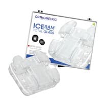 Bráquete Cerâmico Autoligado Iceram Total Glass Roth 0,022 - Orthometric