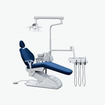 Consultório Odontológico G1 Fit Sf 2Tb Tv Pvc Itália Azul Marinho - Gnatus