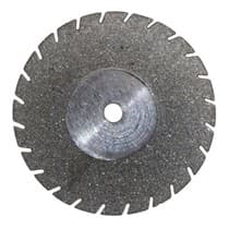 Disco Diamantado Serrilhado Dupla Face 19 x 0,20mm Nº 7011M - American Burrs