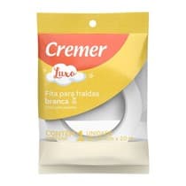 Fita Adesiva Branca Luxo para Fralda 19mm x 20m - Cremer