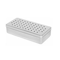 Estojo para Esterilização Inox 20x10x5cm Perfurado Econox - Fami