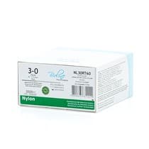 Fio Cirúrgico Nylon Incolor 3-0 Ag Rt Cor 6,0cm - Bioline Fios