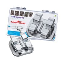 Bráquete de Aço Advanced Series Edgewise 022 - Orthometric