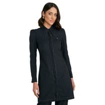 Jaleco Feminino Isabella Preto - Dra. Cherie