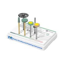 Kit Polidores Eve Especial para Trabalho com Zircônia PM - Odontomega