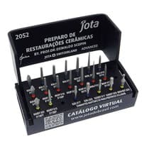 Kit Preparo de Restaurações Cerâmicas by Dr. Oswaldo Scopin - Jota