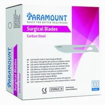 Lâmina de Bisturi de Aço Carbono Estéril - Paramount