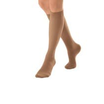 Meia de Compressão JOBST Feminina Ultrasheer 15x20 Panturrilha Fechada Mel - Essity