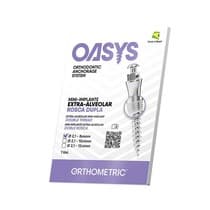 Mini-Implante Extra-Alveolar Oasys Rosca Dupla Diâmetro 2,1mm - Orthometric