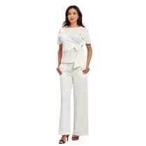 Pijama Cirúrgico Feminino Glamour Off White - Dana Jalecos Exclusivos