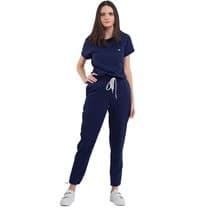Scrub Feminino Impulse Azul Marinho - DRA. CHERIE
