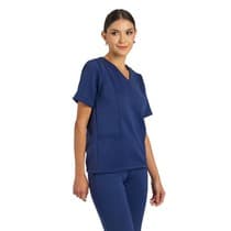 Pijama Cirúrgico Feminino Newprene Azul Marinho - Funwork